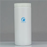 Rak cylindrisk HDPE-burk